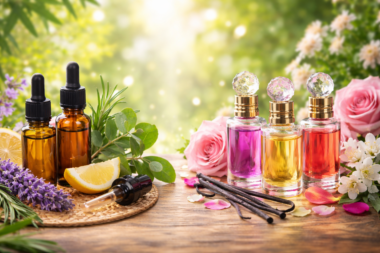 Learn the difference between essential oils and fragrance oils. Discover which is better for aromatherapy, home fragrance, and wellness at CeylonBrands.lk.