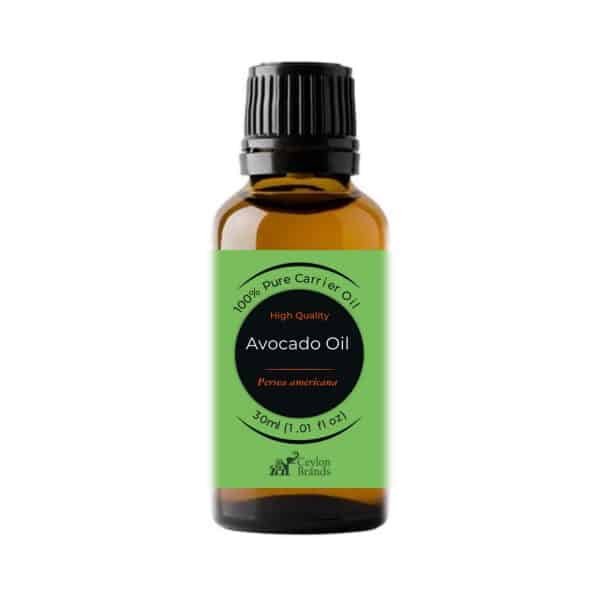 Avocado Oil 30ml – Carrier Oil | Pure & Natural Avocado Oil in Sri Lanka for Face, Hair & Skin